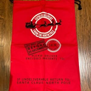 Christmas Burlap Bag- Express Delivery - 8 Bags